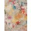 Celestial Ivory And Multicolor 5 X 7 Area Rug