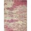 Celestial Ivory And Pink 10 X 14 Area Rug