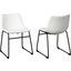 Centiar White Side Chair Set of 2