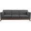 Chance Gray Upholstered Fabric Sofa EEI-3062-GRY