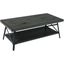 Chandler 48 Inch Coffee Table In Antique Gray