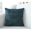 Chenille Home Fabric Pillow In Denim Blue