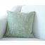 Chenille Home Fabric Pillow In Mint