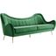 Cheshire Emerald Channel Tufted Performance Velvet Sofa