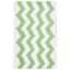 Chevron Tufted Bath Mat Set of 2 in Lime