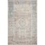 Chris Loves Julia x Loloi Jules Natural and Ocean 2'-3" x 3'-9" Accent Rug