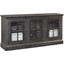 Churchill 66 Inch Console With 3 Doors In Black