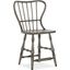 Ciao Bella Spindle Back Counter Stool-Speckled Gray