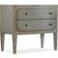 Ciao Bella Two-Drawer Nightstand- Speckled Gray