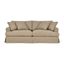 Ciara 93 Inch Upholstered Sofa In Brown