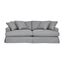 Ciara 93 Inch Upholstered Sofa In Gray