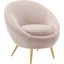 Circuit Pink Performance Velvet Accent Chair