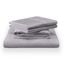 Classic Cotton Twin Sheet Set In Cool Gray
