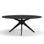 Clifford Oval Coffee Table In Black