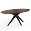 Clifford Oval Coffee Table In Black