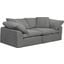 Cloud Puff Gray 2 Piece Slipcovered Modular Sectional Sofa