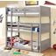 Therese Gray Twin Bunk Bed