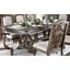 Arcadia Rustic Natural Tone Extendable Rectangular Dining Table