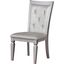 Alena Silver Side Chair Set of 2