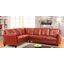 Peever Mahogany Red Sectional