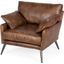 Cochrane I Brown Leather Wrapped Chair