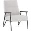 Coelho Lounge Chair In Light Grey