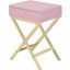 Coleen Side Table (Pink/ Gold)