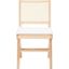 Colette Rattan Dining Chair In Natural