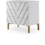 Collette Side Table In White