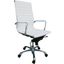 Comfy High Back White Office Chair
