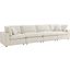 Commix Down Filled Overstuffed 4 Piece Sectional Sofa Set In Light Beige EEI-3357-LBG