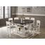 Conner Counter Height Dining Set (Chalk/ Grey)
