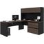 Connexion L-shaped workstation in Antigua and Black 93867-000052