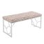 Constellation Bench In Beige and Silver