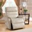 Contemporary Power Reclining Lift Chair In Cream
