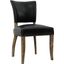 Continenta Luther Dining Chair Set of 2 In Black