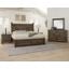 Cool Rustic Mink Poster Bedroom Set With Footboard Storage