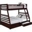 Cooper Cappuccino Twin Over Full Bunk Bed