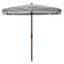 Copen 6.5 Ft Umbrella in White PAT8501A