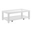 Cordero 48 Inch Glass Top Coffee Table In White