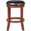 Cordova 24 Inch Swivel Backless Counter Stool In Cherry