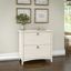 Cosenza Antique White Lateral Filing Cabinet