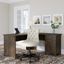 Cosenza Brown Home Office Set