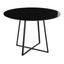 Cosmo 43 Inch Dining Table In Black