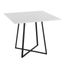 Cosmo Square Dining Table In Black