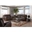 Costa Chocolate 88 Inch Lay Flat Reclining Living Room Set