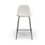 Counter Stools Set of 2 In White Boucle