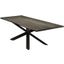 Couture Oxidized Grey Wood Dining Table HGSX196
