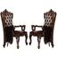 Cranby Cherry Oak Arm Chair Set of 2