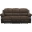 Cranley Dark Brown Double Reclining Sofa